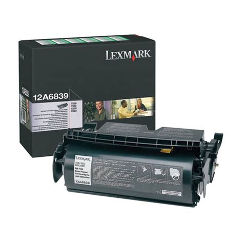 Lexmark A Black High Capacity Original Return Program Toner Cartridge