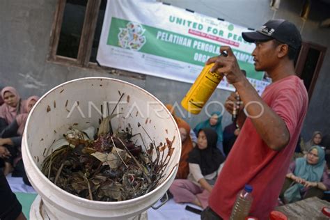 Pelatihan Pengolahan Sampah Organik Antara Foto