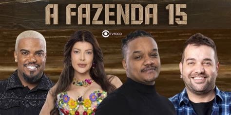 A Fazenda 15 Tonzão Jaque Laranjinha e Sander estão na roça