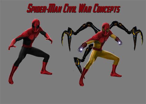 Spider Man Civil War Suit Concepts By Dcomp On Deviantart