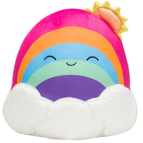 Squishmallows Original 14 Inch Sunshine Rainbow With Clouds Large