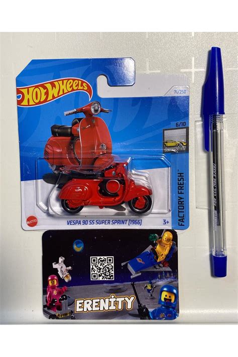 HOT WHEELS Tekli Arabalar VESPA 90 SS SUPER SPRINT 1966 NADİR