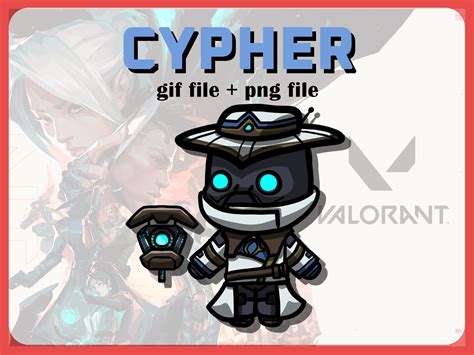 Chibi Animation Valorant Cypher gif and Png - Etsy