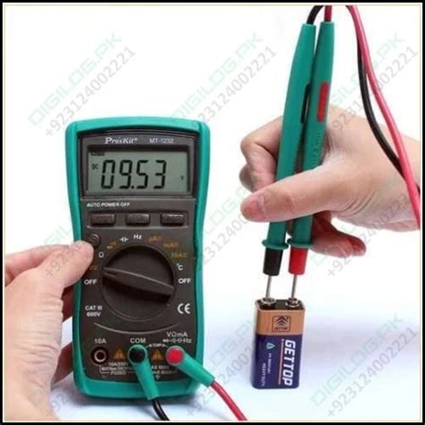 Proskit Autorange Digital Multimeter Mt 1232 For Ac Dc Voltage Current