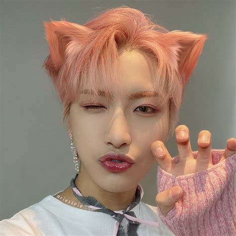 cat catboy ateez 에이티즈 Square Pic Park Seong hwa Aesthetic Japan