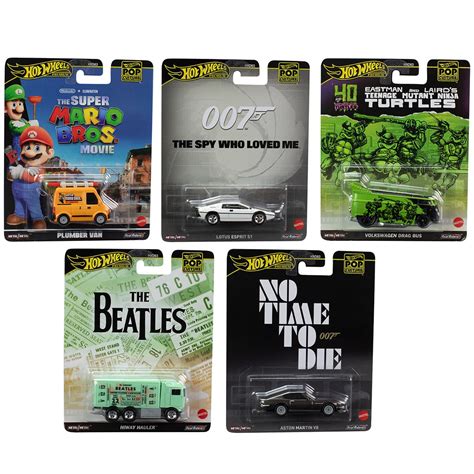 Hot Wheels Pop Culture Mix Vehicle Case Of