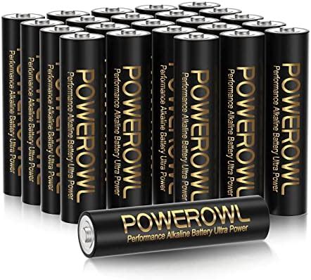 POWEROWL AAA Batteries 1 5V Triple A Alkaline Batteries Ultra Long