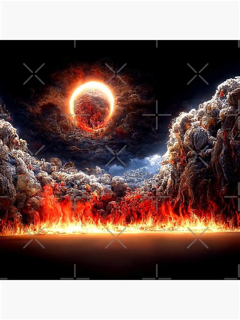 "Heaven and Hell in Earth" Poster for Sale by AICustomArt | Redbubble