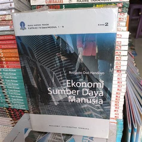 Jual Buku Ekonomi Sumber Daya Manusia By Ut Shopee Indonesia