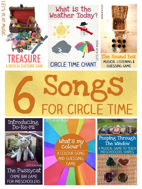 6 Circle Time Songs Lets Play Music