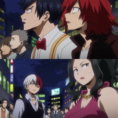 Tenya Iida Kirishima Eijirou Todoroki Shouto And Yaoyorozu Momo Boku No Hero Academia Boko No