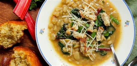 Lima Bean Soup With Arugula Pesto Brenda Gantt