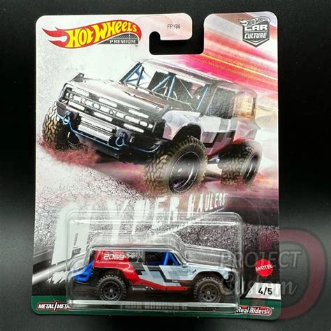 Hot Wheels Premium Ford Bronco R Hyper Haulers Car Culture Picclick Uk