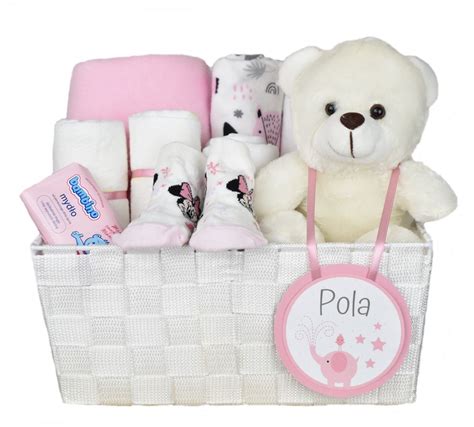 KOSZ PREZENTOWY Dla Dziecka PREZENT Z Okazji Narodzin BABYSHOWER ERLI Pl