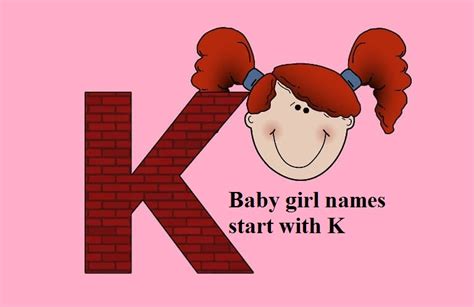 K Letter Girl Name Baby Girl Names Start With K Hindu Girl Name K Letter