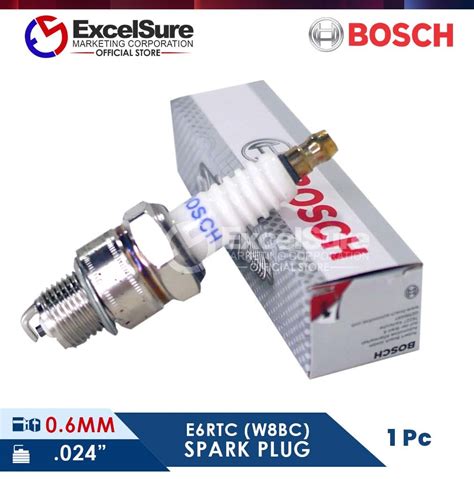 Bosch Sparkplugs E6RTC (W8BC) ‣ ExcelSure Marketing Corporation