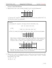 W120AM18Assign3A Sol Pdf PSTAT W120A M18 Assignment 3 A Solutions