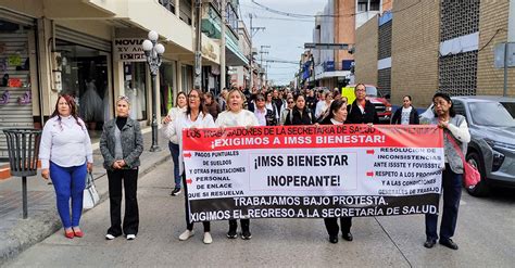 Hoy Tamaulipas Tamaulipas Marchan Trabajadores De Salud En Tampico