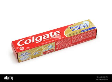 Packaged Tube Of Toothpaste Stock Photo Alamy