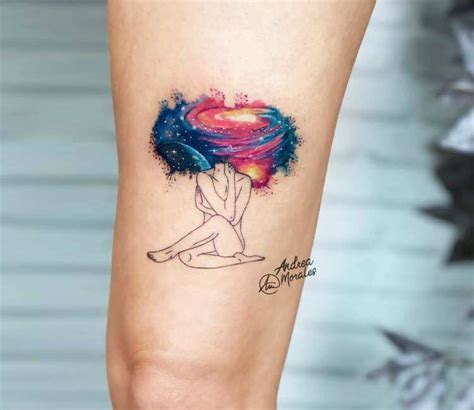 Chaos in Universe tattoo by Andrea Morales | Post 26716