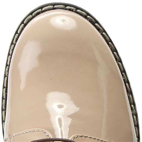 Oxford Simen 6996 L Nude Czarny Epantofi Ro