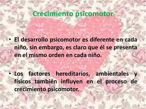 Desarrollo psicomotor de los niños PPT