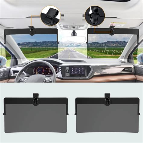 Amazon Sun Visor Extender For Car Pack Veharvim Upgraded