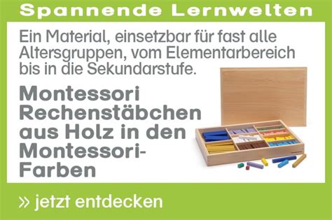 Montessori Lernwelten Der Shop für Montessori Material