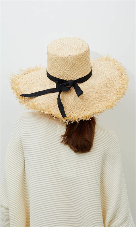 Frayed Straw Hat Plümo Ltd