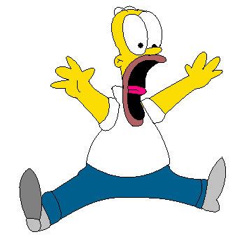 Screaming Homer by Petra-K-Z on DeviantArt