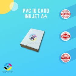 Jual Bahan Id Card Pvc Id Card Laser Penta Pet Instant Name Tag