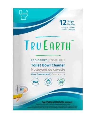 Tru Earth Toilet Bowl Cleaner Eco Strips 12 Strips Vitacost