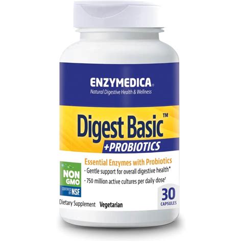 Enzymedica Digest Basic Probiotics Capsules Bigvits