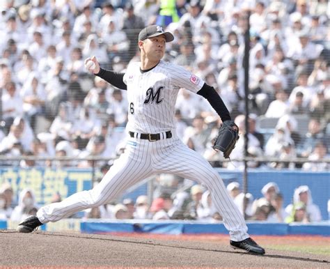 【ロッテ】種市篤暉6回2安打無失点で今季初白星「ローテ完走するのは最低条件」 プロ野球写真ニュース 日刊スポーツ