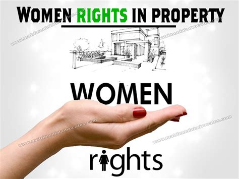 Women Rights In Property Matrimonial Advocates