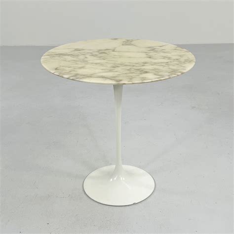 Marble Tulip Side Table By Eero Saarinen For Knoll 1960s 196426