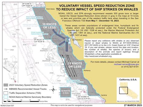 Vessel Speed Reduction To Protect Whales Greater Farallones National