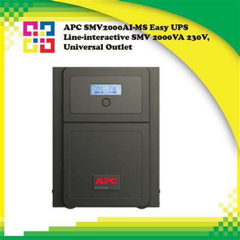 Apc Smv Ai Ms Easy Ups Line Interactive Smv Va V Universal