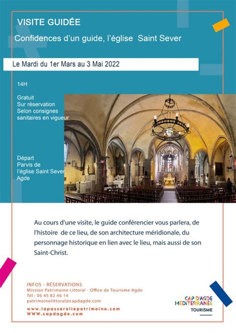 Agde Confidences Dun Guide Visite De L Glise St Sever H Rault