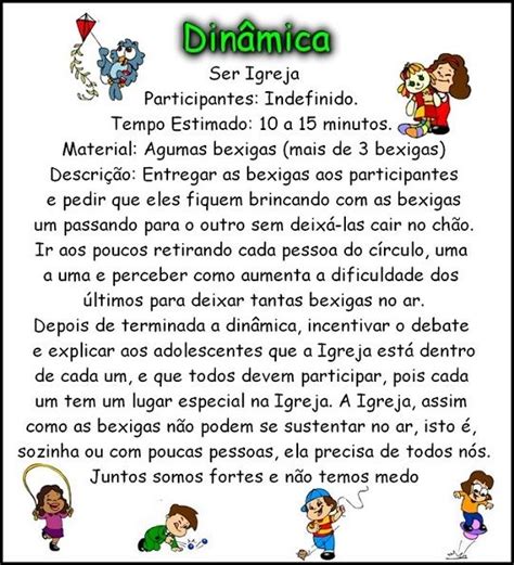 3 Atividades para Catequese Dinâmicas para Catequese e Brincadeiras