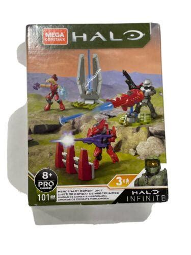 Mega Construx Halo Infinite Mercenary Combat Unit Set Grn Nib