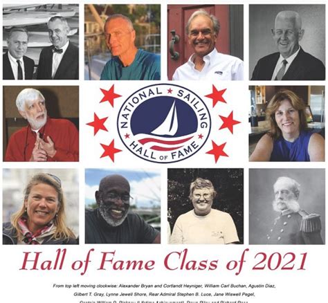 NATIONAL SAILING HALL OF FAME ANNOUNCES 2021 INDUCTEES The Culture