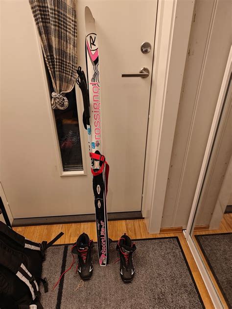 Barneski Pakke Ski Staver Sko 130cm Str31 FINN Torget