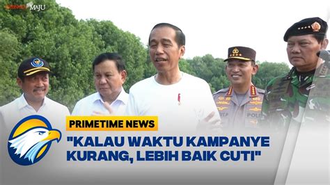 Menteri Nyapres Jokowi Minta Ajukan Cuti YouTube