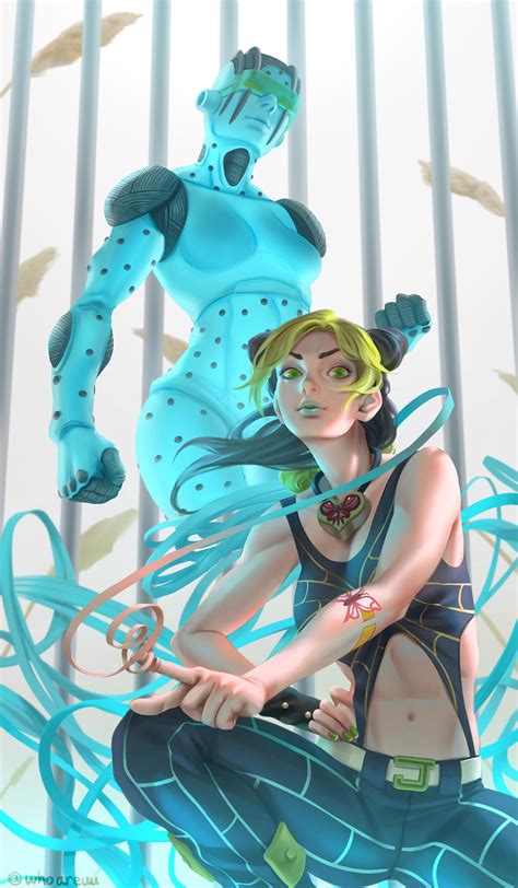 Kujo Jolyne by whoareuu on DeviantArt