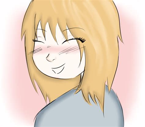 Blushing Anime-ish Girl by SassyPaws on DeviantArt