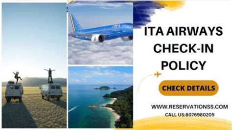 Ita Airways Check In Online