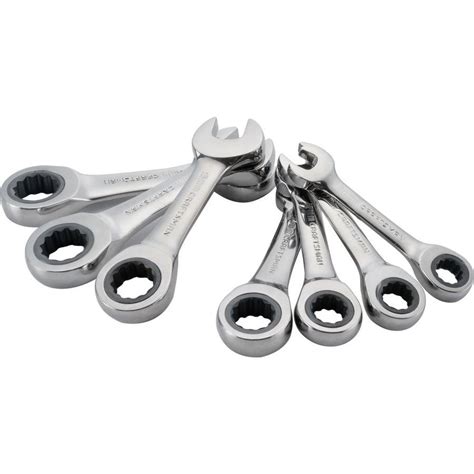 CRAFTSMAN 7-Piece 12-point Metric Ratchet Wrench Set at Lowes.com