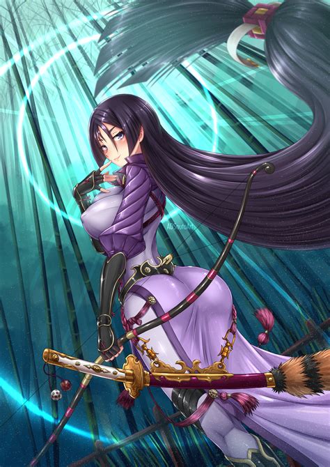 Minamoto No Raikou By Adsouto On Newgrounds