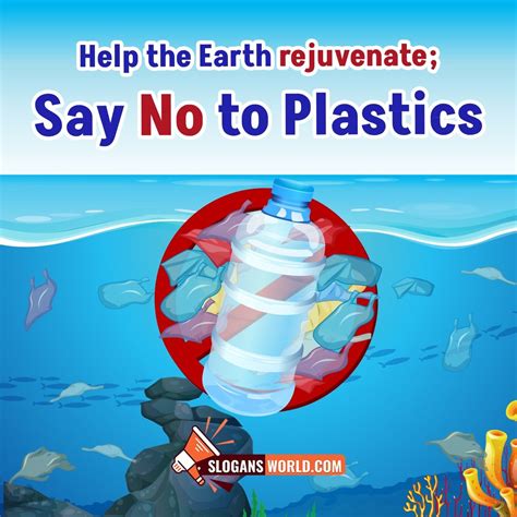 Say No to Plastic Slogans - Slogans World